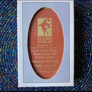 Lord Of The Rings Tarot Card Game